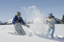 Schneespass in den Hörnerdörfern