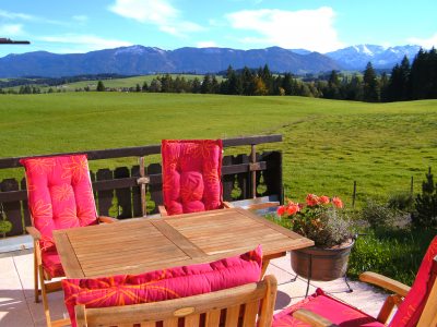 Blick von der Terrasse 1. Stock Blick von der Terrasse 1. Stock