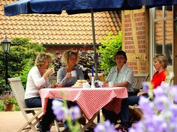 Kaffeepause auf dem Eichenhof