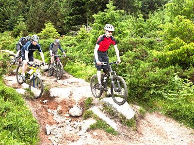 Mountainbiking (&copy; LAG Thüringen )