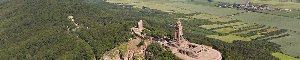 Luftbild Kyffhäuser (&copy; Tourismusverband Kyffhäuser e.V. : K. Ullmann )