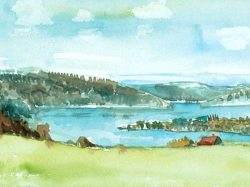 Atelier und Schule für Zeichnerei Kreativer Landurlaub, Stausee, Atelier und Schule f�r Zeichnerei Jena