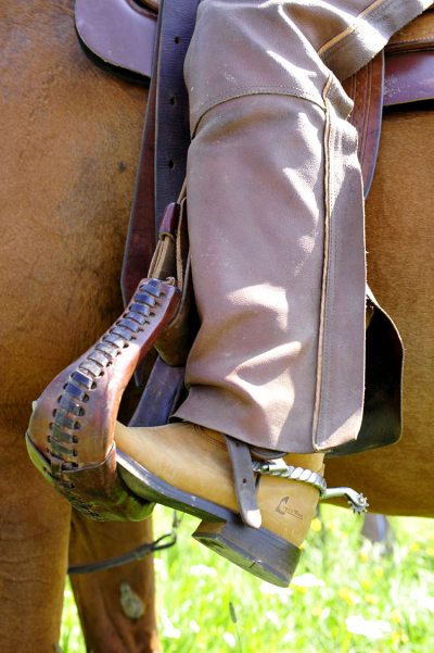 Reiten im Westernstil (&copy; LAG Thüringen : Barbara Neumann )