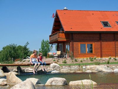 Ferienhaus mit Schwimmteich (&copy; LAG Thüringen )