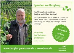 Spendenaufruf Burgberg Meißen