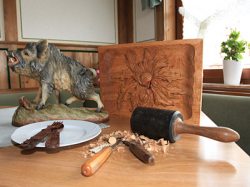 Landgasthof "Zur Guten Quelle Kreativangebot: Kochl�ffelschnitzen im Rh�ner Landgasthof "Zur Guten Quelle"
