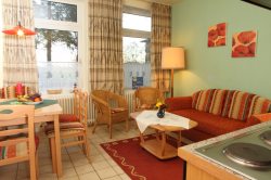 Innenansicht Ferienwohnung Nord auf Katthusen