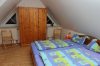 Schlafzimmer der Ferienwohnung Deichkieker Hof Lafrenz