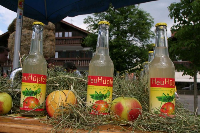 Hit auf dem Heufest 2009 - das Erfrischungsgestränk