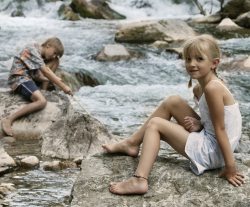 Kinder an der Vils
