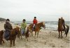 Ausritt am Strand