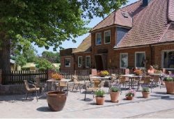 Bauernhaus im Sonnenschein