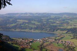 Aussicht vom Immenstädter Horn auf den Alpsee