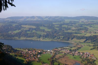 Aussicht vom Immenstädter Horn auf den Alpsee (&copy; Gästeinformation Immenstadt )