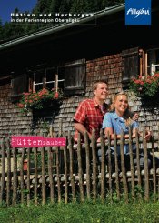 Hütten und Herbergen