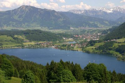 Grünten und Alpsee (© Gästeinformation Immenstadt ) Grünten und Alpsee (© Gästeinformation Immenstadt )