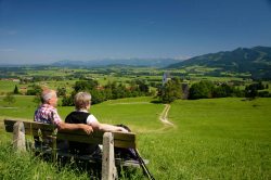 Wandern in Oy-Mittelberg In der Gegend rund um Oy-Mittelberg gibt es abwechslungsreiche Spazier- und Wanderwege.