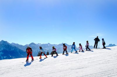 Ski-Zwerge in Ofterschwang (&copy; Verkehrsamt Ofterschwang )