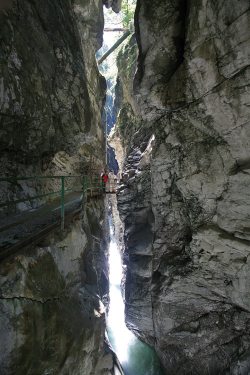 Breitachklamm im Sommer