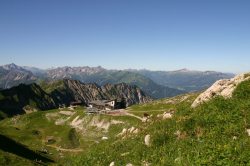 Panoramablick am Nebelhorn