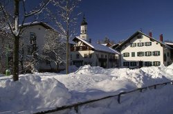 Wertach im Winter