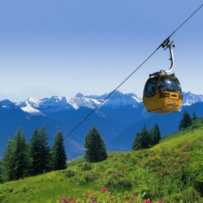 Gondel der Hörnerbahn Bolsterlang