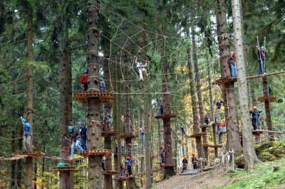 Kletterwald Bärenfalle (© Tiefblick GmbH ) Kletterwald Bärenfalle (© Tiefblick GmbH )