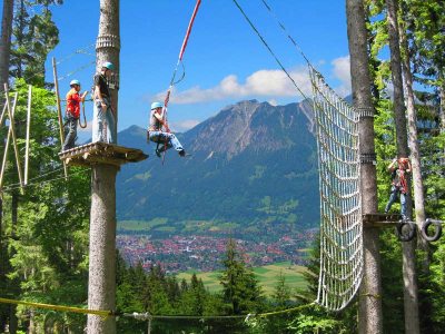 Kletterwald am Söllereck (&copy; Söllereck : Gemeindewerke Oberstdorf )