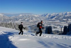 Schneeschuh Tour bei Ofterschwang