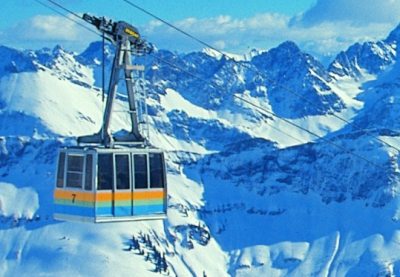 Nebelhornbahn im Winter Nebelhornbahn im Winter
