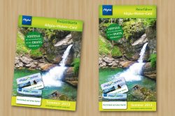 Reiseführer und Freizeitkarte