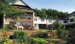 Haupthaus mit Blick aus dem Garten