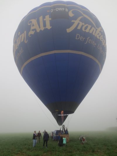 Ballonfahrt ab dem Enkenshof Ballonfahrt ab dem Enkenshof
