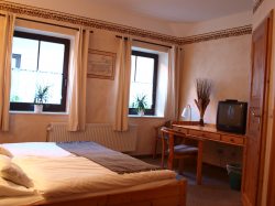 Doppelzimmer in der Pension Gutshaus Strobel