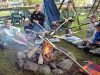 Familienspass am Lagerfeuer