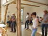 Linedance-Gruppe in der Tenne