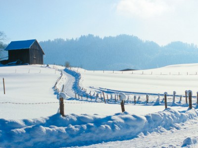 Den Winter zu Fuß erkunden