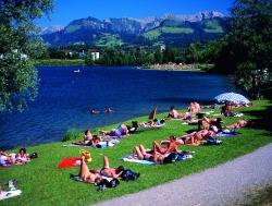 Baggersee in Ofterschwang Ein herrlicher Badesee im Ofterschwanger Ortsteil "Oberzollbrücke"