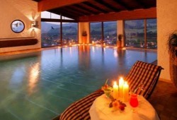 Hallenbad Hallenbad im Hotel Tanneck in Fischen Maderhalm