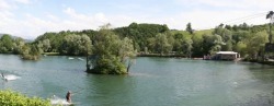 Wasserski Wsserskilift am Inselsee kurz vor Immenstadt