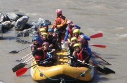 Rafting auf der Iller