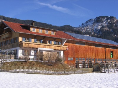 Hausansicht Winter