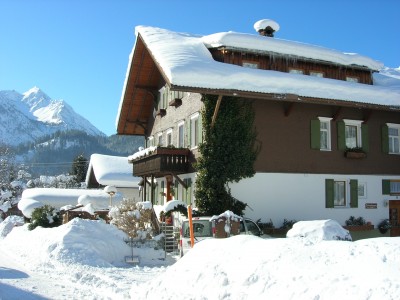 Hausansicht Winter Hausansicht Winter