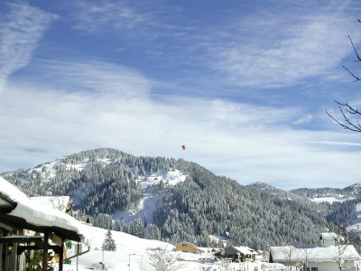Ballon über Riedbergerhorn