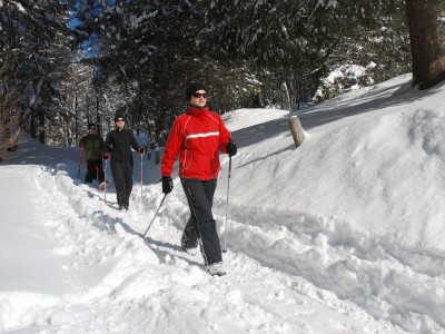 Wandern im Schnee