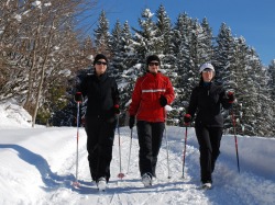 Wandern im Schnee