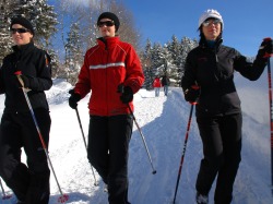 Wandern im Schnee