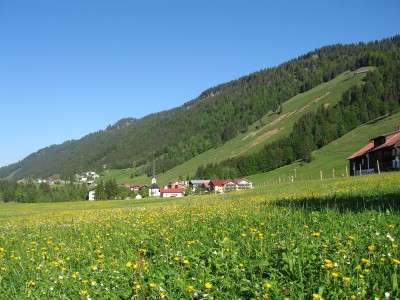 Balderschwang im Frühling