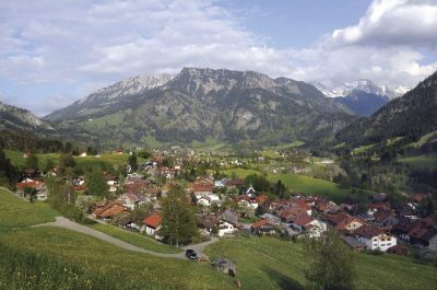 Vorderhindelang im Sommer Vorderhindelang im Sommer