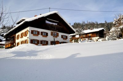Haus Zint im Winter Haus Zint im Winter